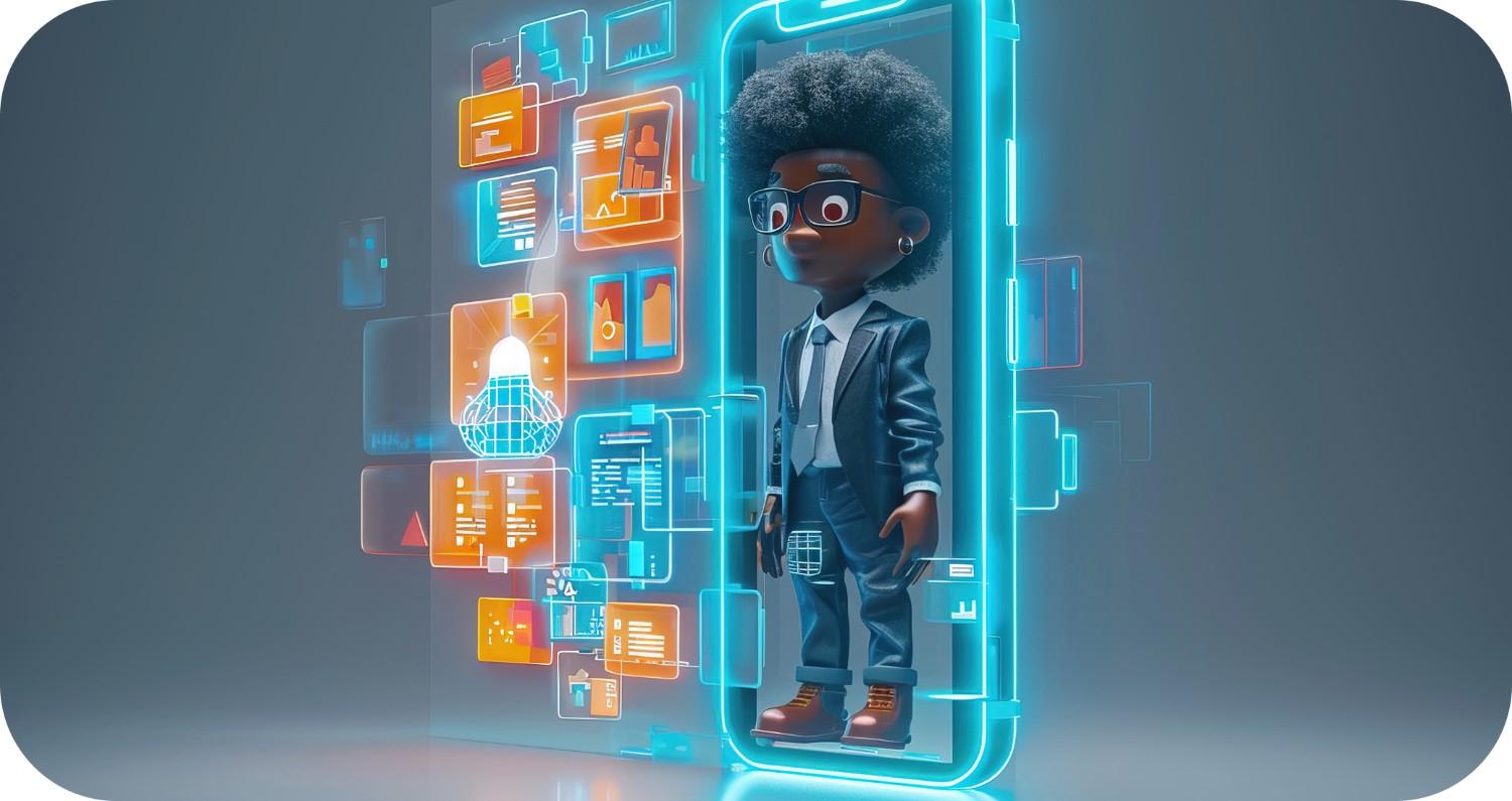 Digital Store Illustration